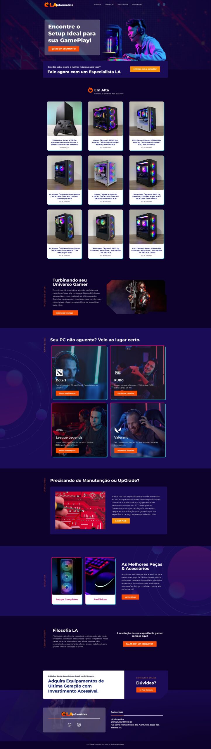 LA Informática – PC Gamers