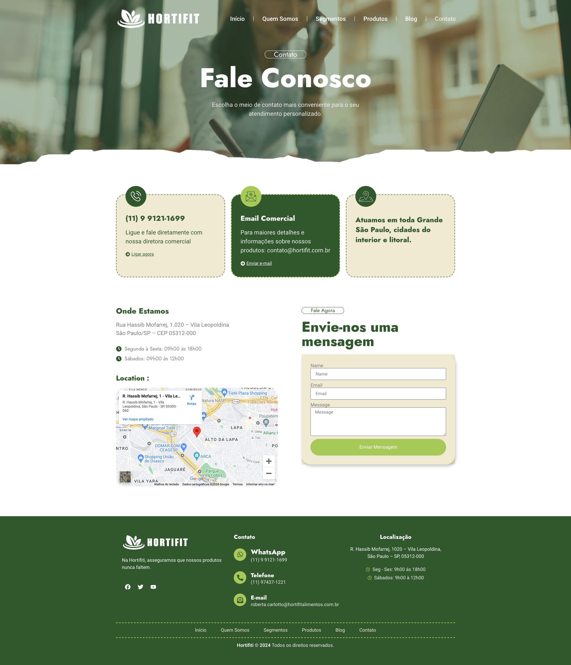 Contato – Hortifit